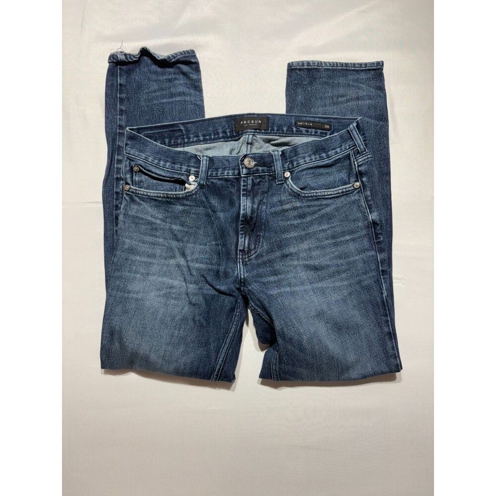 PacSun Slim Fit Blue Jeans Men's 32x32 Medium Wash Denim Pants